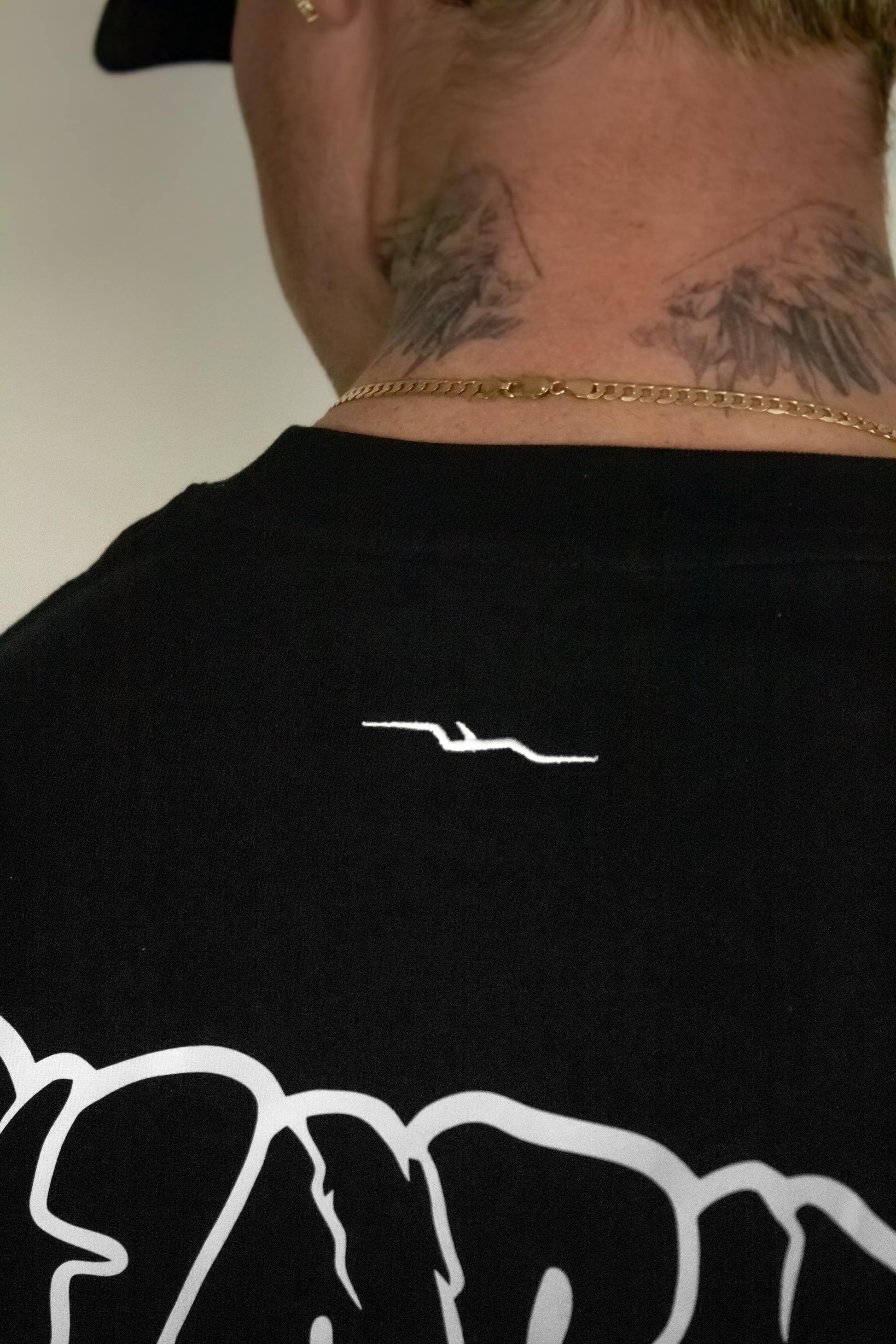 Black Heavyweight Tag Tee