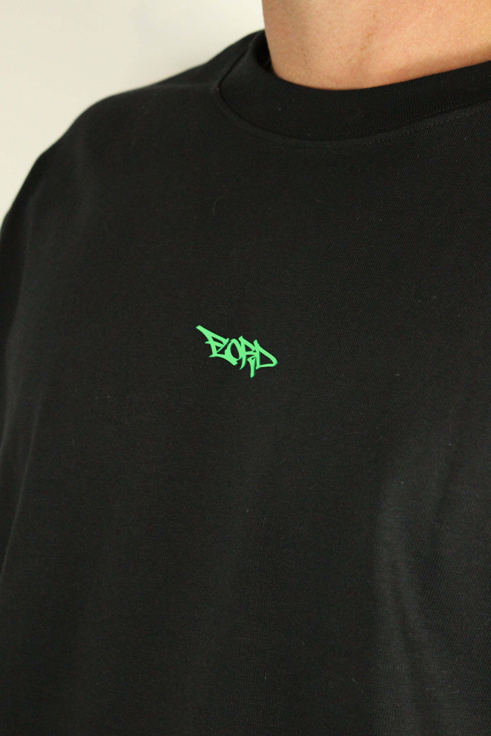 Black Heavyweight Toxic Tee