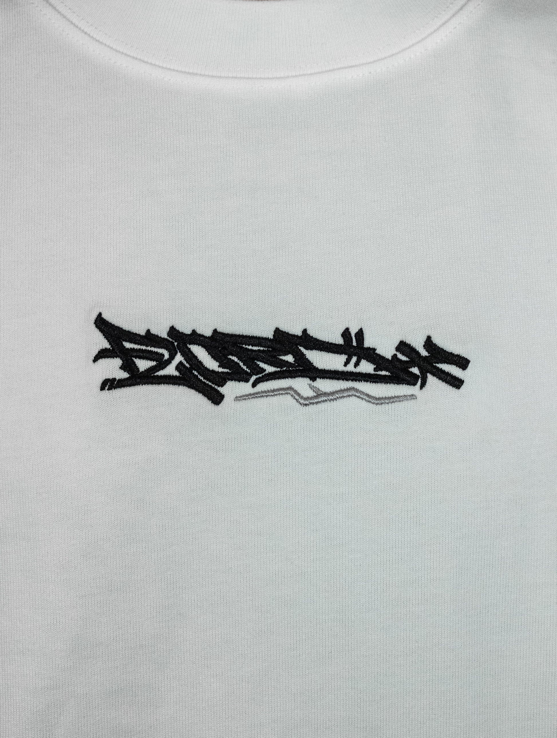 White Heavyweight Tag Tee