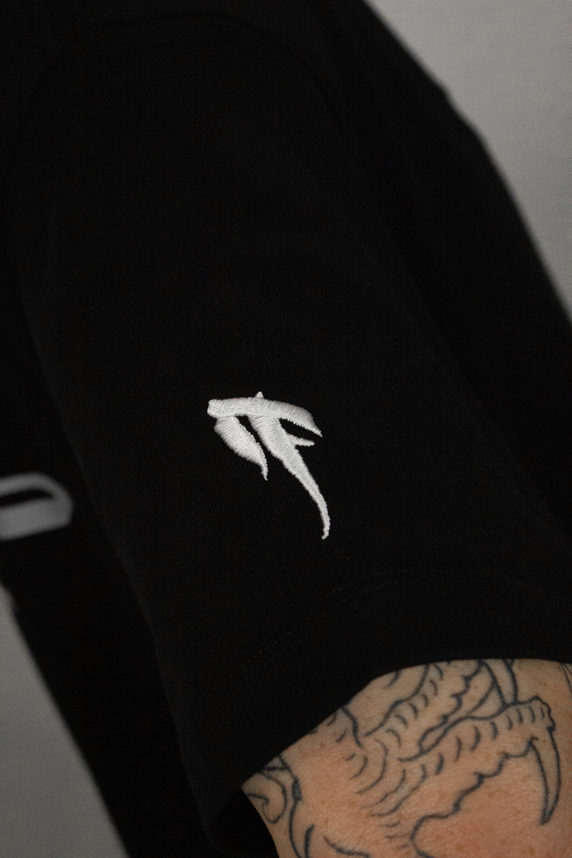 Black Heavyweight Tag Tee