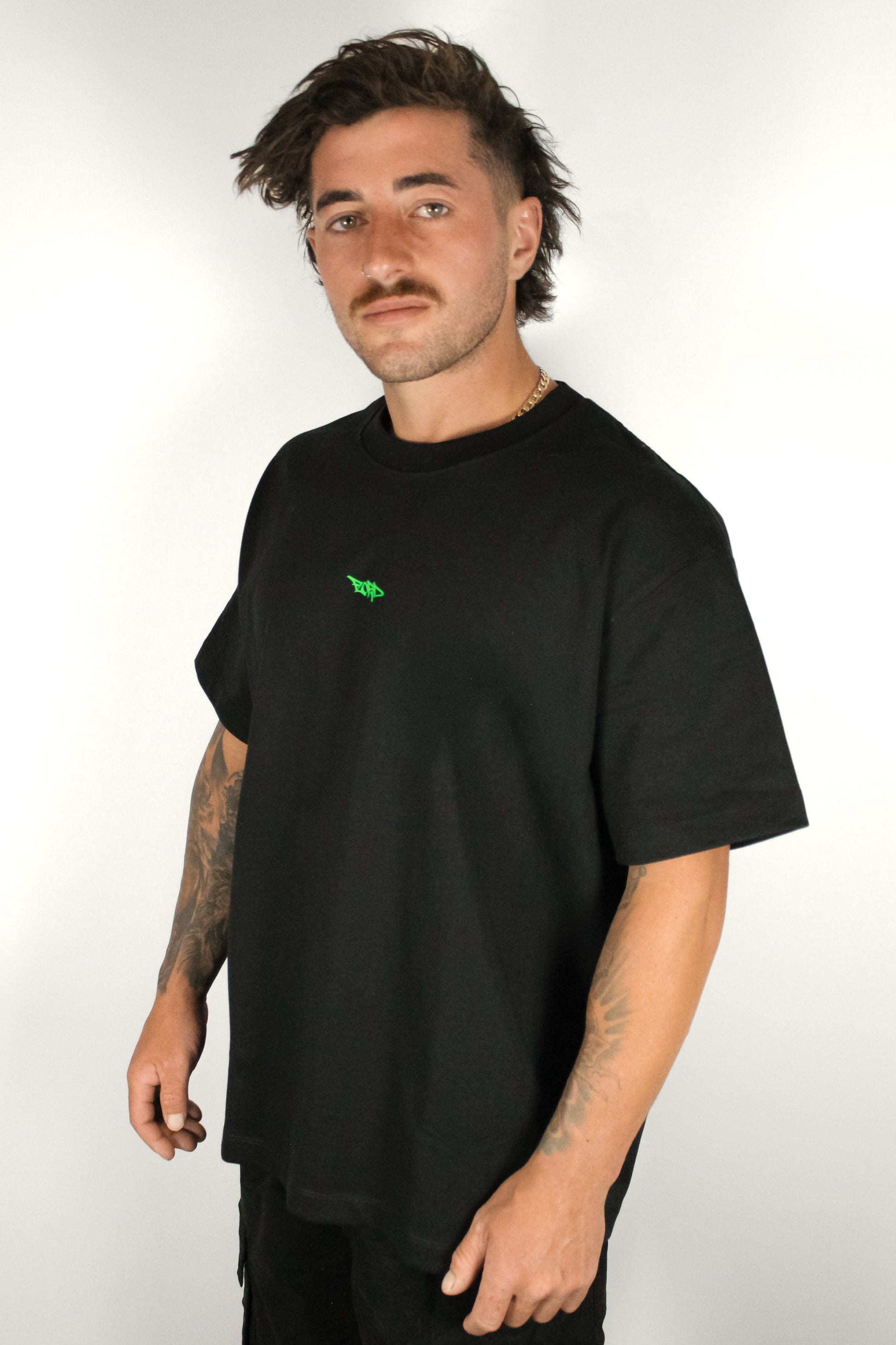Black Heavyweight Toxic Tee