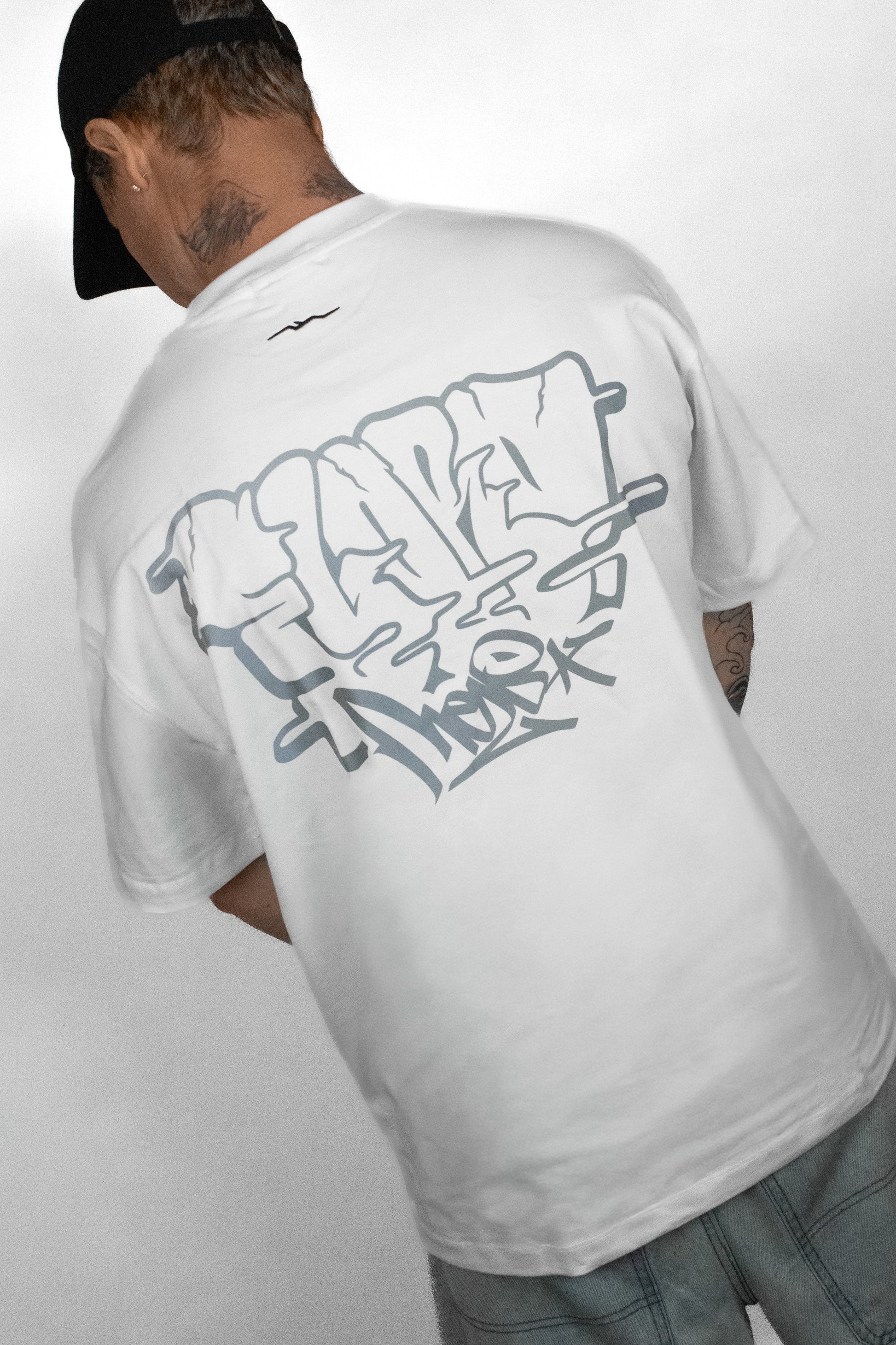 White Heavyweight Tag Tee