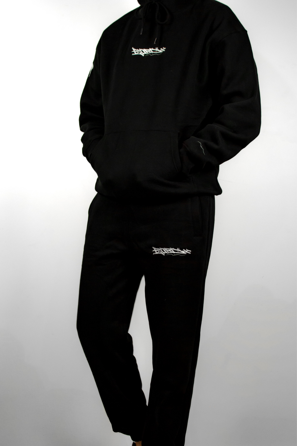 Black and White/Grey Premium Track-Set