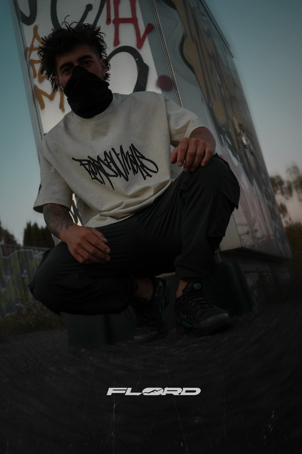 Dirty Grey Heavyweight District Tee