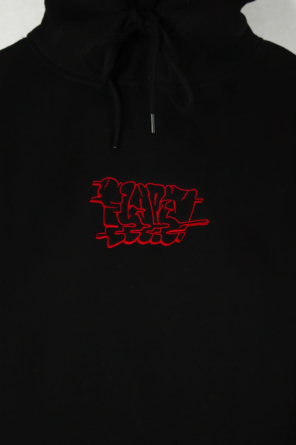 Black & Red Premium Throwie Hoodie
