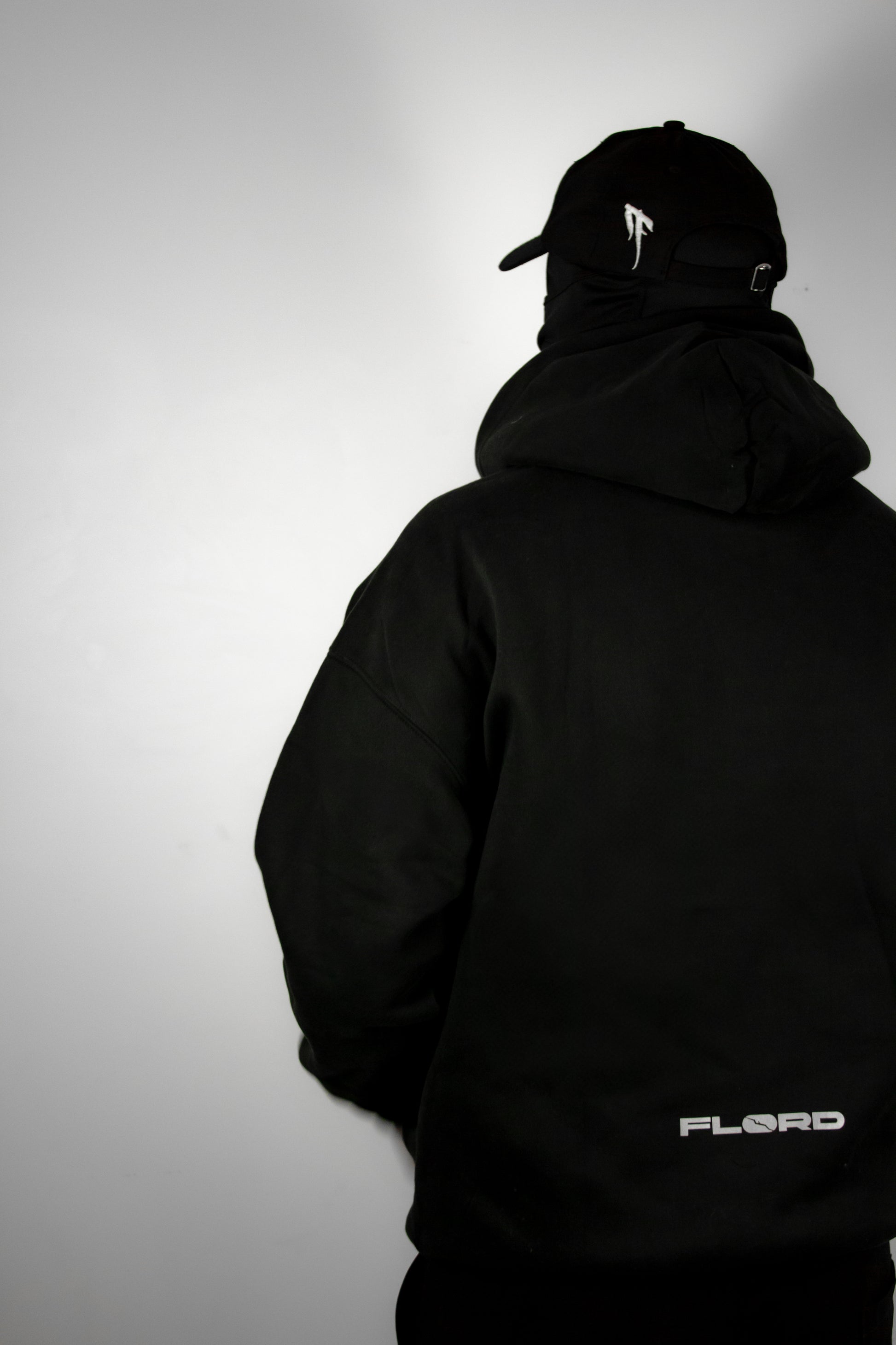 Black Box Fit Reflective Graphic Hoodie