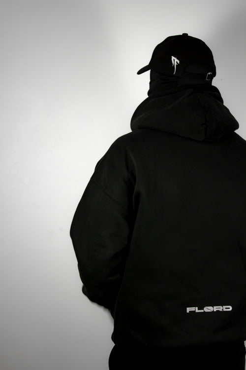 Black Box Fit Reflective Graphic Hoodie