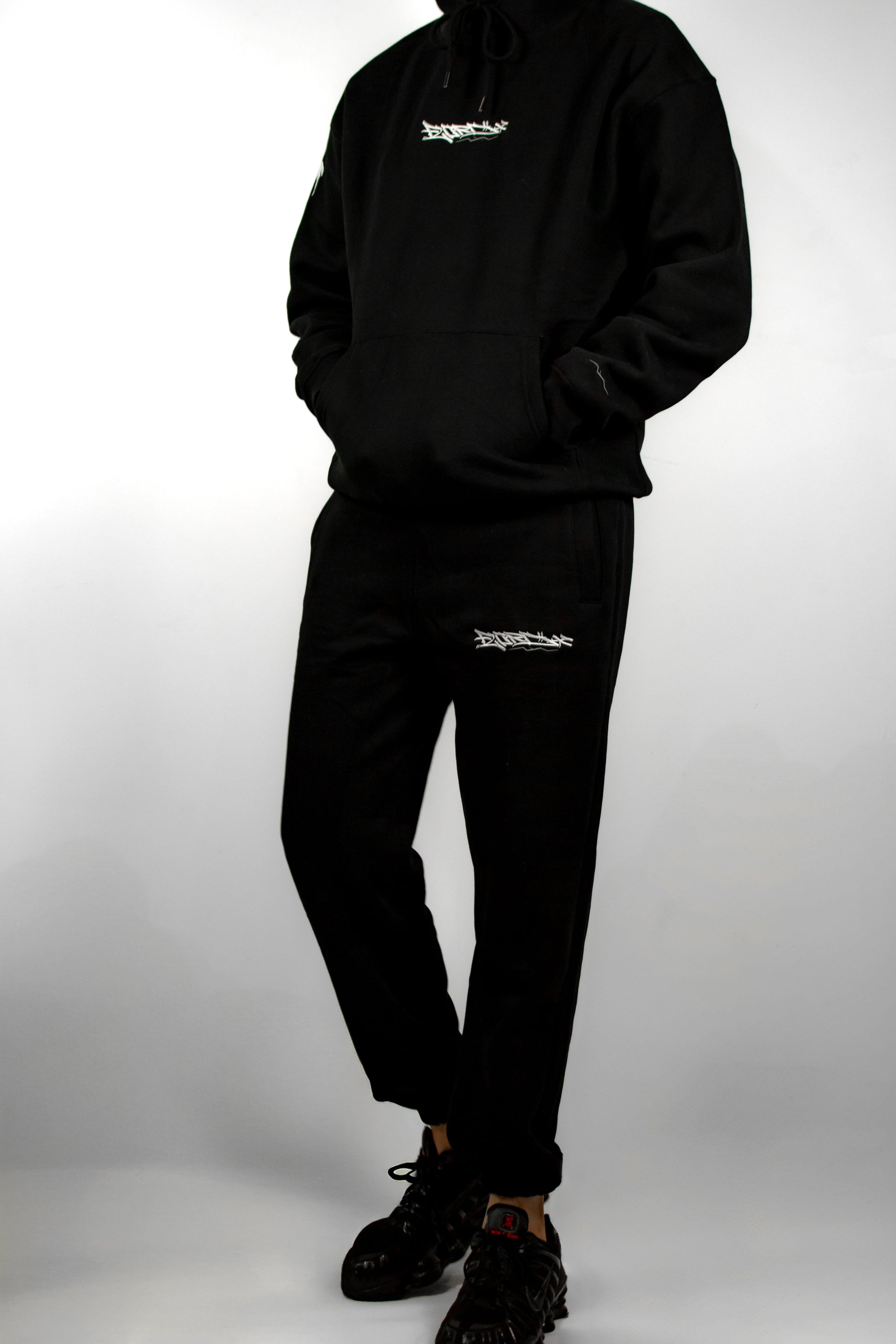 Black and White/Grey Premium Track-Set