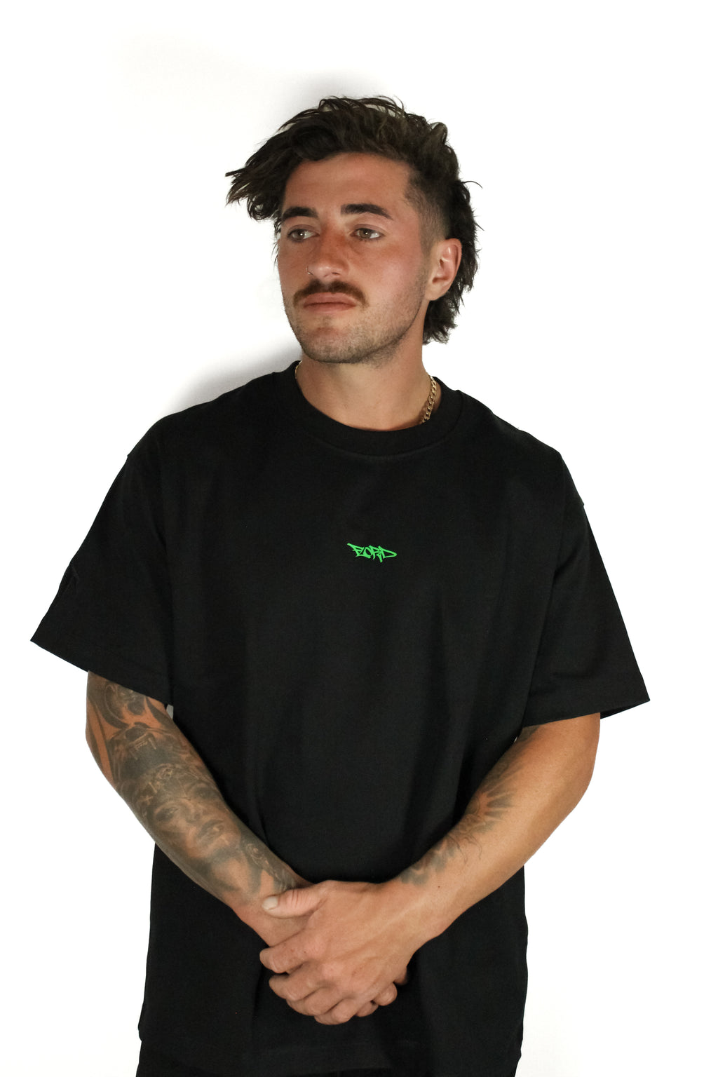 Black Heavyweight Toxic Tee