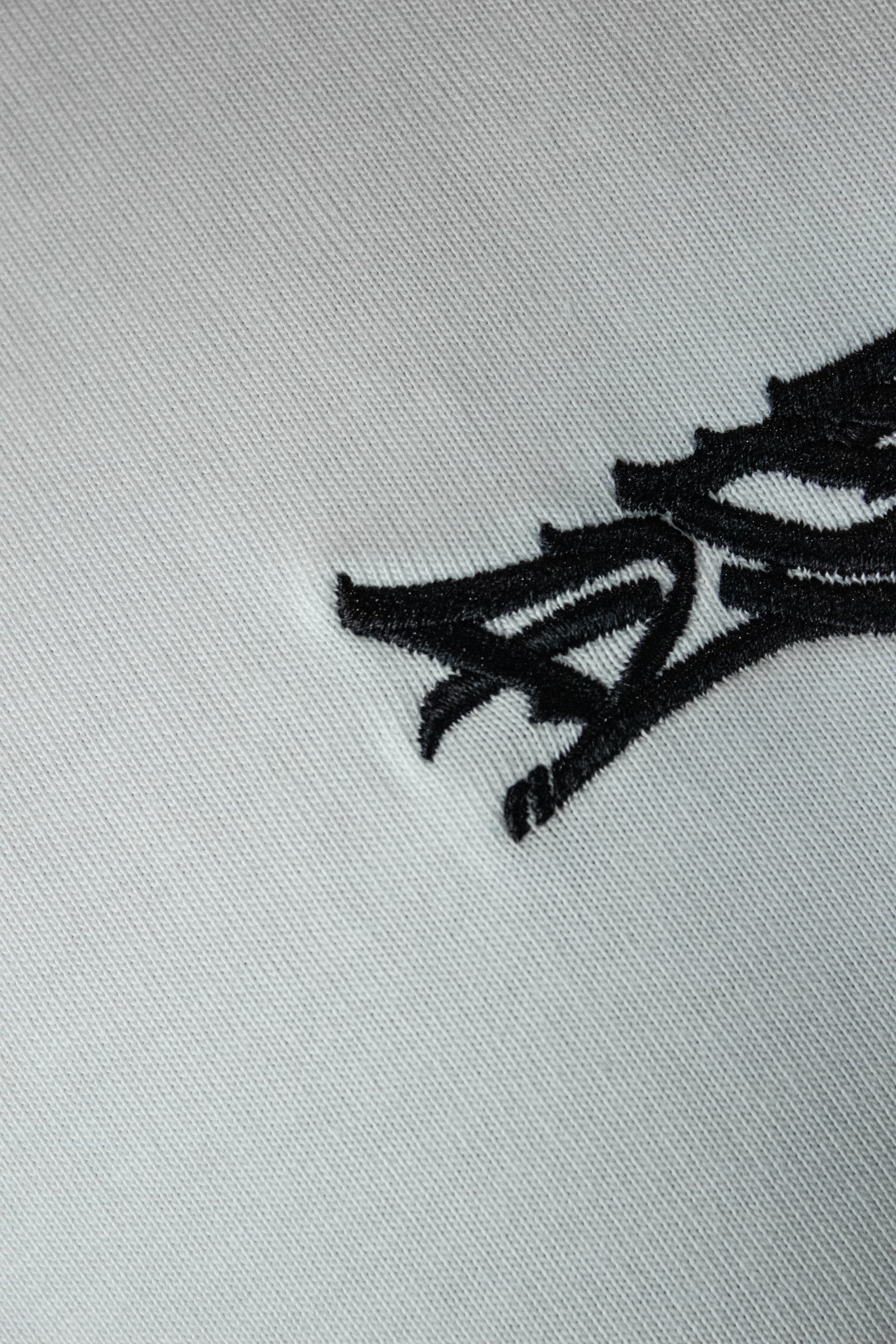 White Heavyweight Tag Tee