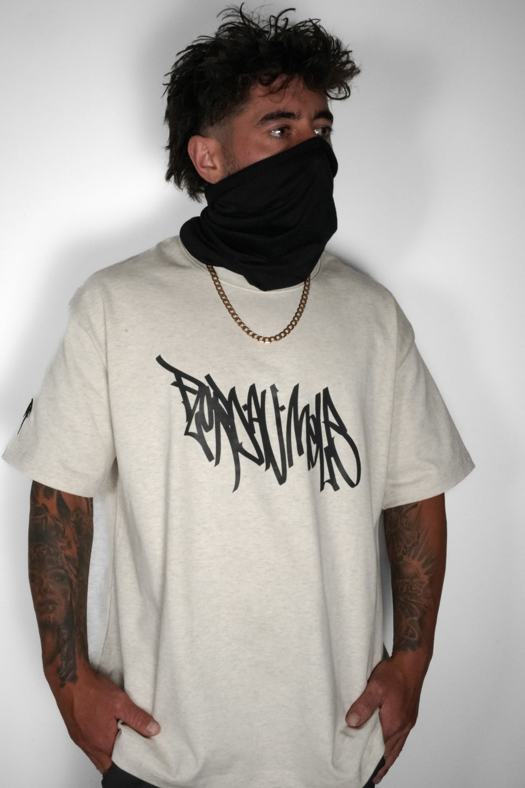 Dirty Grey Heavyweight District Tee