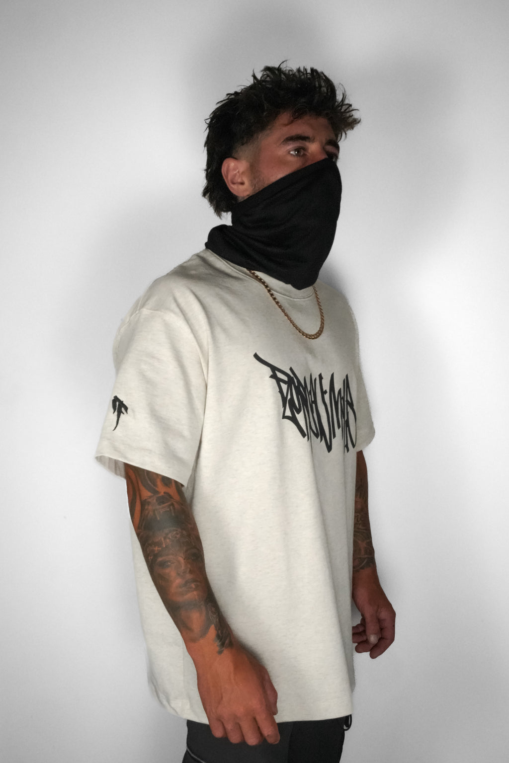 Dirty Grey Heavyweight District Tee