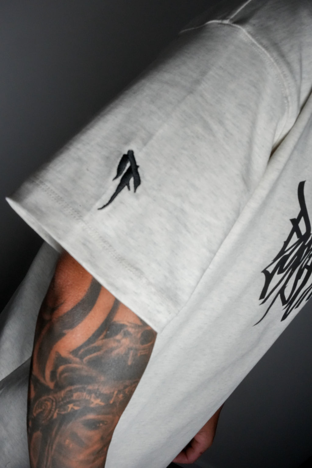 Dirty Grey Heavyweight District Tee